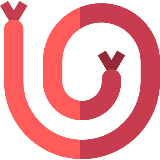 Sausage sausage meat butcher icon Sausage sausage meat butcher icon