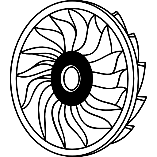 Turgo turbine turbines turgo machine icon