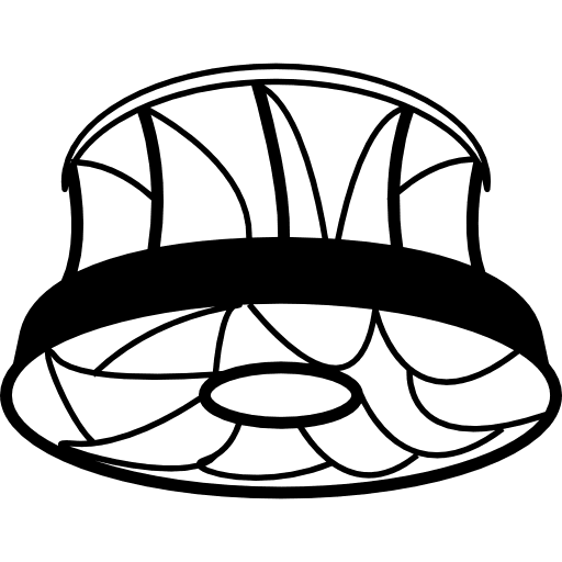 Francis turbine machine mechanical tools icon