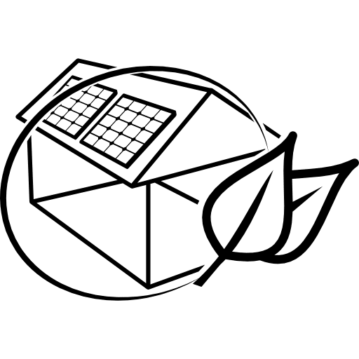 Eco friendly home eco eco friendly buildings icon