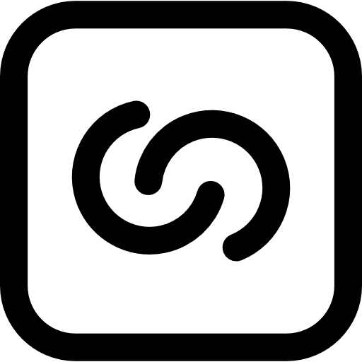 Link text button copy link linked text file icon