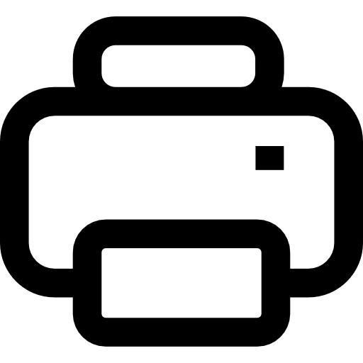 Printing archive office material tool document icon