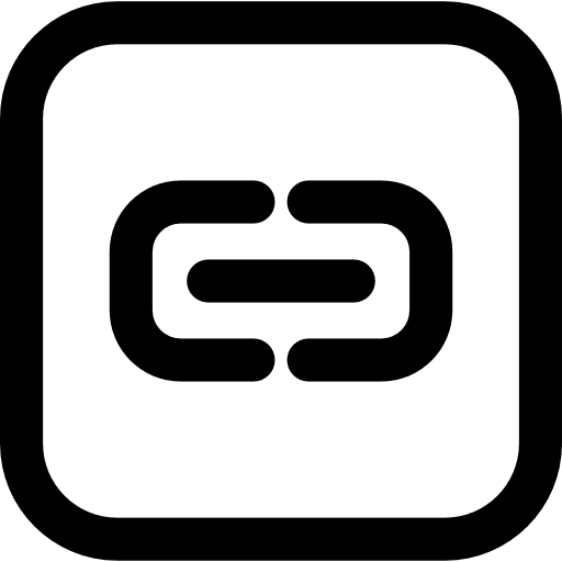 Link button copy link links square icon Link button copy link links square icon