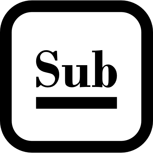 Underline button square shapes text format icon Underline button square shapes text format icon