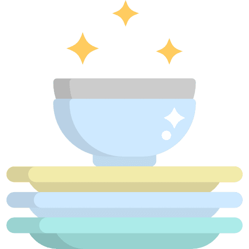 Dishes dishes food and restaurant plates icon