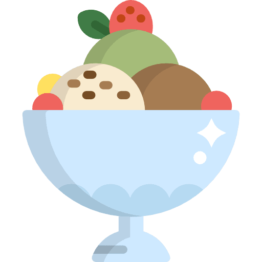 Ice cream dessert ice cream food icon