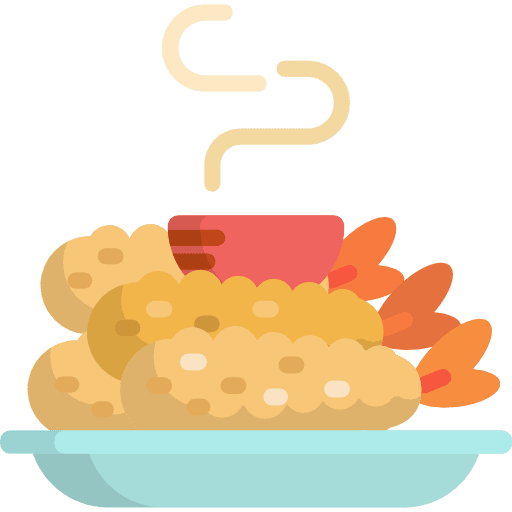 Tempura tempura japanese food food and restaurant icon