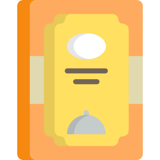 Menu restaurant food and restaurant menu icon