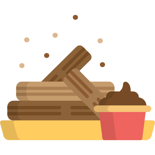 Churros churros food and restaurant spanish icon