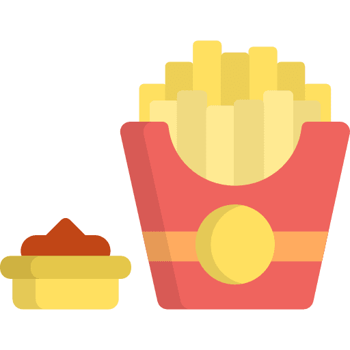 French fries restaurant potatoes french fries icon