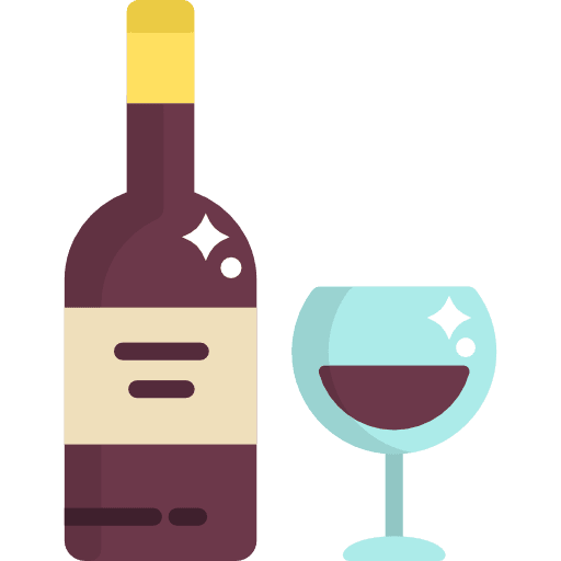 Wine party wine alcohol icon