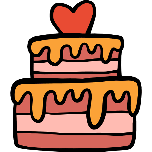 Cake sweet food baker icon Cake sweet food baker icon