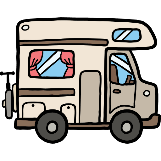 Caravan holidays vehicle caravan icon Caravan holidays vehicle caravan icon