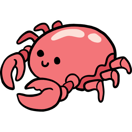 Crab animal kingdom zoo wildlife icon Crab animal kingdom zoo wildlife icon