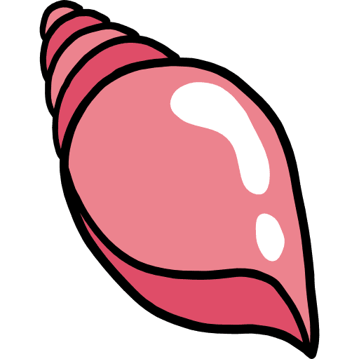 Seashell aquarium seashell animals icon Seashell aquarium seashell animals icon