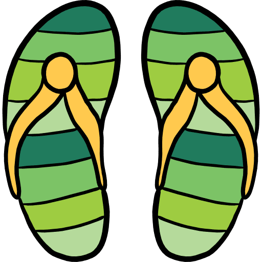 Flip flop flip flop fashion sandals icon Flip flop flip flop fashion sandals icon