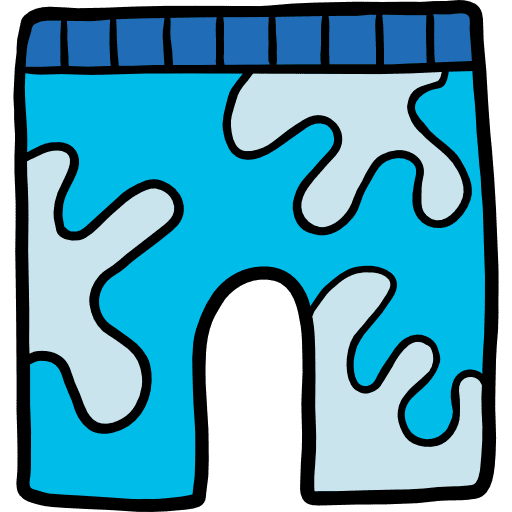 Short short garment shorts icon Short short garment shorts icon