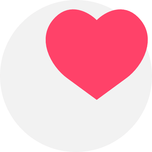 Heart apple logotype company icon Heart apple logotype company icon