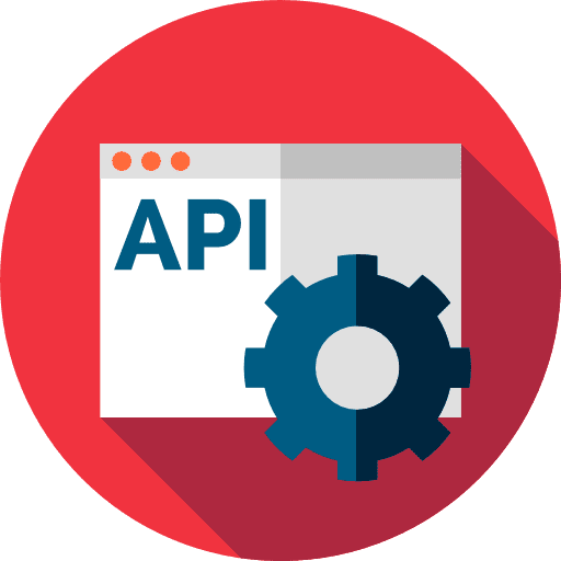 Api browser cogwheel settings icon