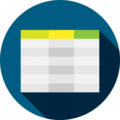 Excel office material interface excel icon