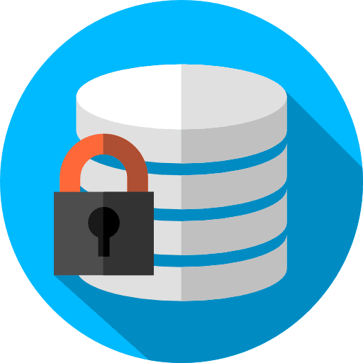 Database databases dashboard interface seo and web icon