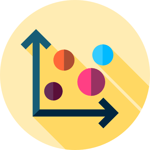 Chart business and finance graph heat icon