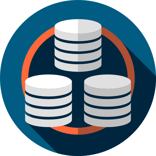 Storage storage databases data storage icon