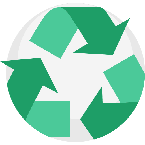 Recycling arrow zero waste ecology and environment icon Recycling arrow zero waste ecology and environment icon