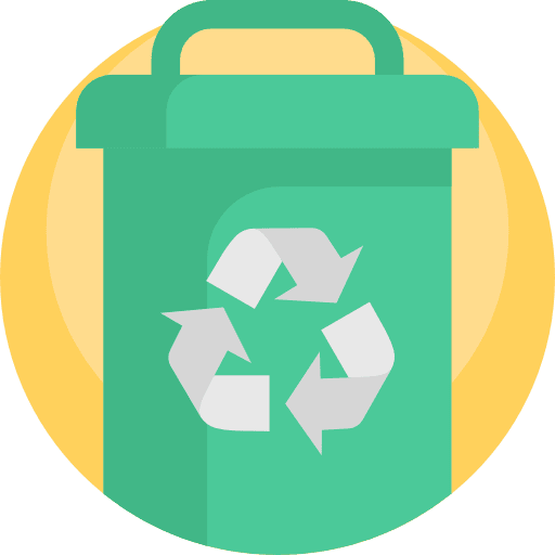 Trash bin garbage recycle bin icon Trash bin garbage recycle bin icon