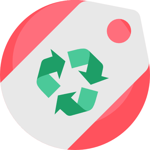 Tag energy symbol recyclable icon Tag energy symbol recyclable icon