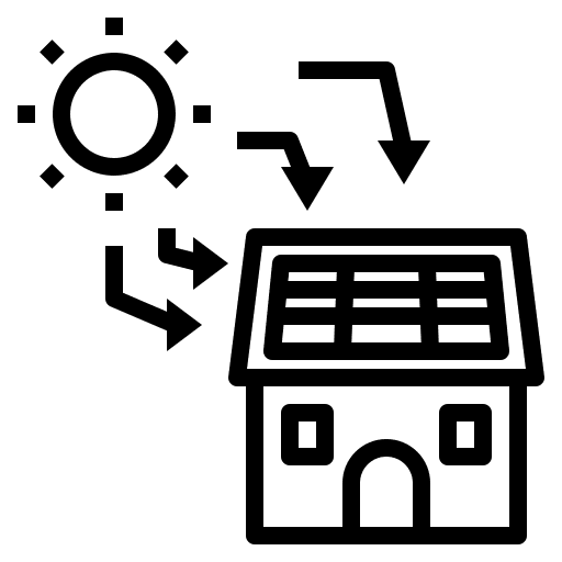 Solar energy solar energy house energy icon Solar energy solar energy house energy icon