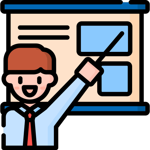 Presentation presentation explain project icon