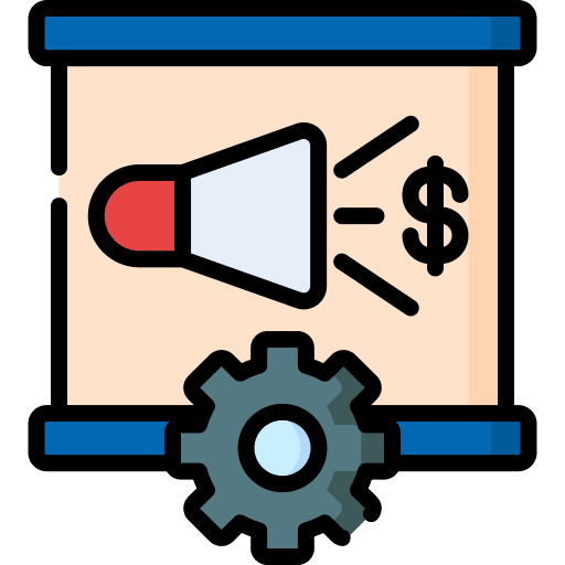 Marketing communications marketing promoting icon Marketing communications marketing promoting icon