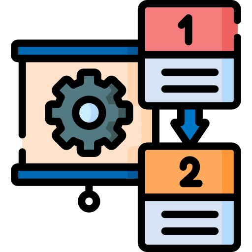 Steps business and finance steps infographic icon Steps business and finance steps infographic icon