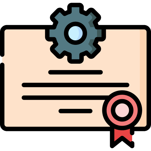 Certificate badge certificate contract icon Certificate badge certificate contract icon