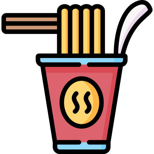 Instant noodles instant noodles food and restaurant cup icon