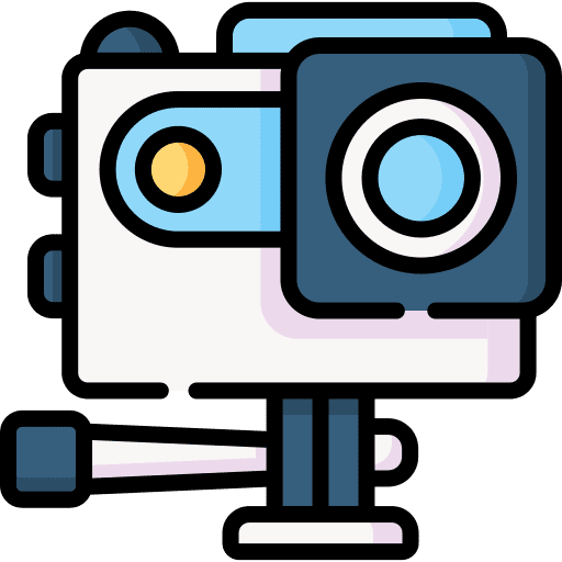 Action camera adventure photo camera digital camera icon Action camera adventure photo camera digital camera icon