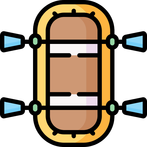 Kayak olympic rafting transportation icon Kayak olympic rafting transportation icon
