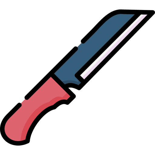 Knife food cut restaurant icon Knife food cut restaurant icon