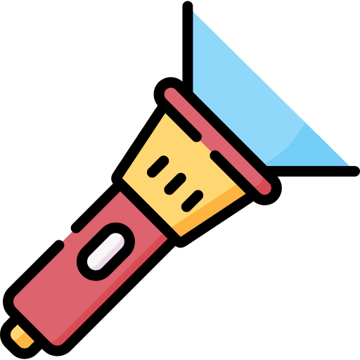 Torch investigation torch electronics icon Torch investigation torch electronics icon