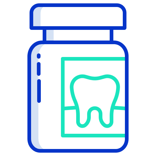 Medicine bottle dental dental care icon Medicine bottle dental dental care icon