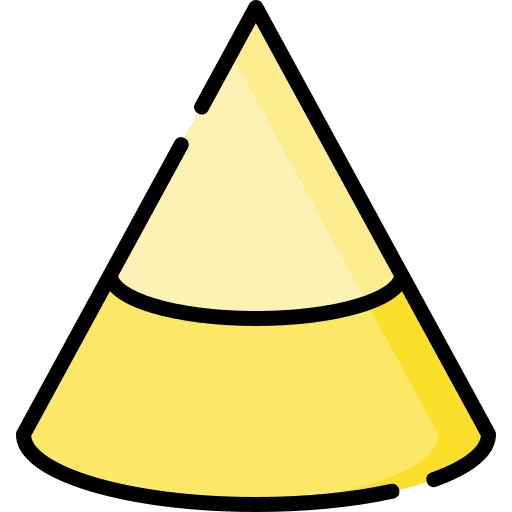 Cone shapes shapes and symbols geometry icon