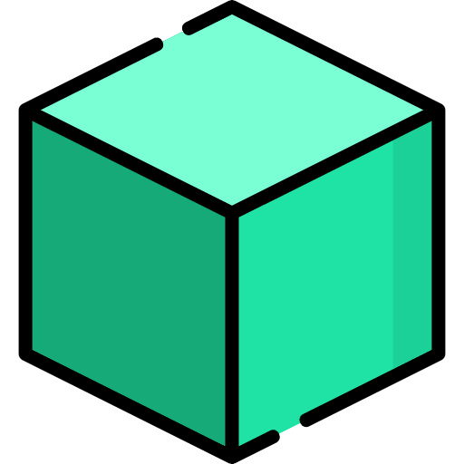 Cube 3d cube shapes icon