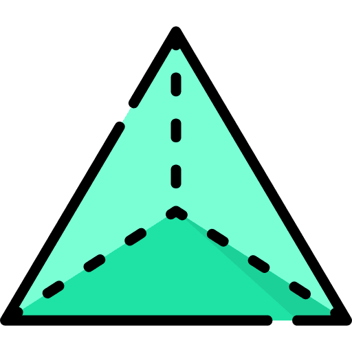 Pyramid geometry shapes and symbols pyramid icon Pyramid geometry shapes and symbols pyramid icon