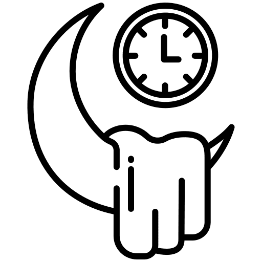 Night night good night time icon