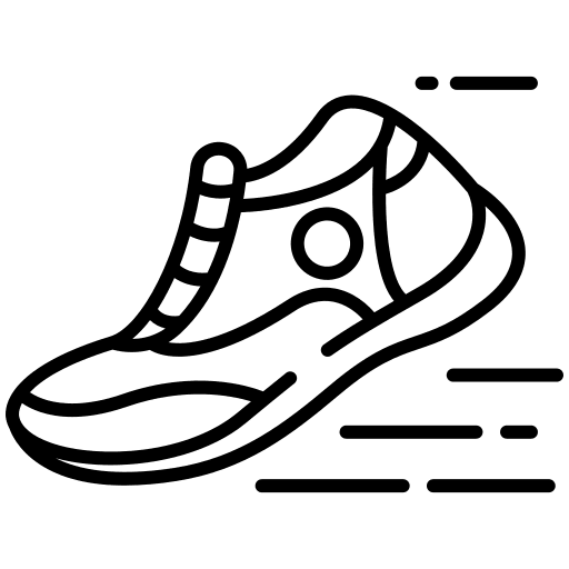 Sneakers running shoes sneakers shoes icon