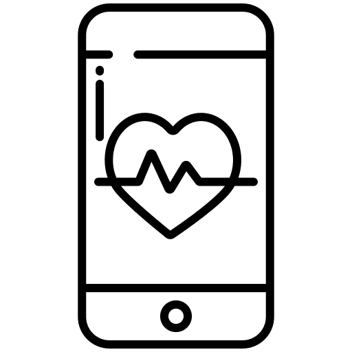 App app cardio healthy icon App app cardio healthy icon