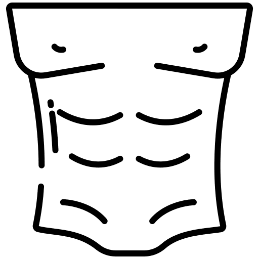 Fitness healthcare and medical athlete abdomen icon Fitness healthcare and medical athlete abdomen icon